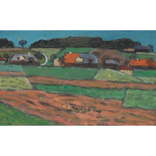 FRED STAUFFER : Emmentaler Landschaftspartie (DOBIASCHOFSKY AUKTIONEN AG)