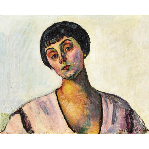 FERDINAND HODLER : 'Bildnis Jeanne Am�lie G�nzburger-Malan' (DOBIASCHOFSKY AUKTIONEN AG)