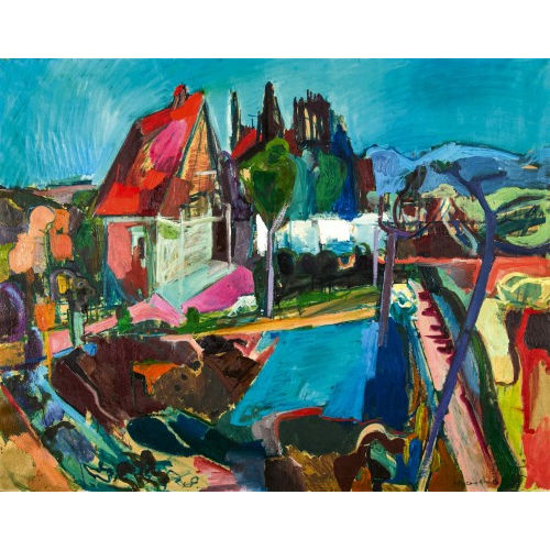 ERNST) COGHUF (EIGTL. STOCKER : 'Der verzauberte Garten' (DOBIASCHOFSKY AUKTIONEN AG)