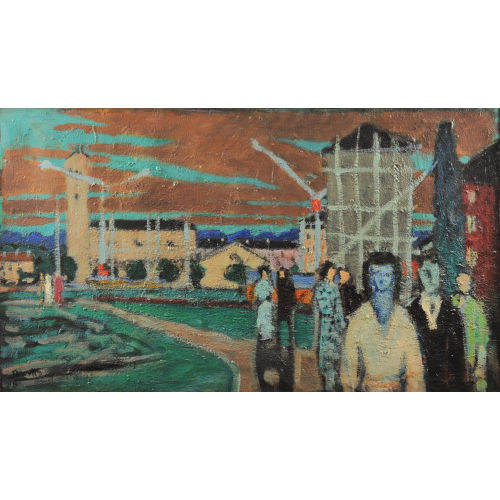 FRED STAUFFER : 'Stadtrand' (DOBIASCHOFSKY AUKTIONEN AG)