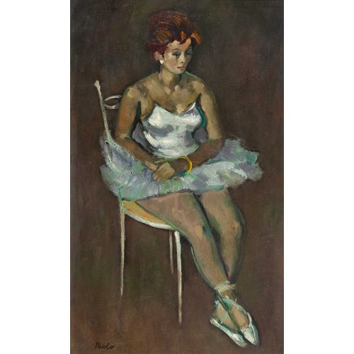 PAUL JAKOB) PAOLO (EIGTL. M�LLER : 'Balleteuse' (DOBIASCHOFSKY AUKTIONEN AG)
