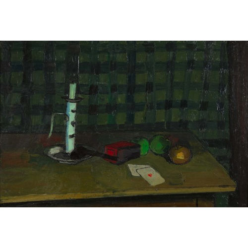 ALBERT SCHNYDER : 'Nature morte � la chandelle' (DOBIASCHOFSKY AUKTIONEN AG)