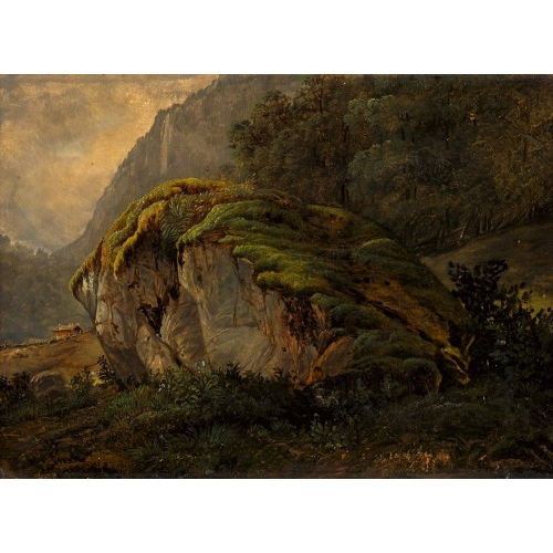 HEINRICH RIETER : Tallandschaft mit Felsbrocken (DOBIASCHOFSKY AUKTIONEN AG)