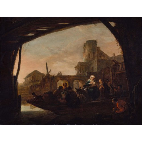 JACOB WILLEMSZ I DE WET : Flucht nach �gypten (DOBIASCHOFSKY AUKTIONEN AG)