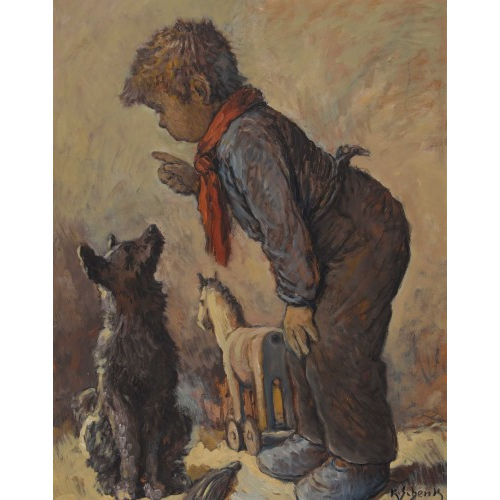 KARL SCHENK : Die Hundeerziehung (DOBIASCHOFSKY AUKTIONEN AG)