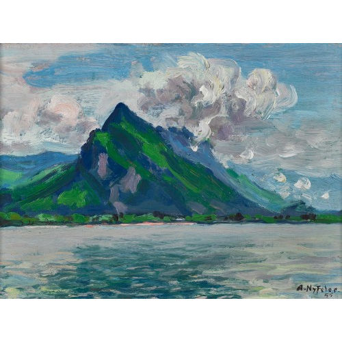 ALBERT NYFELER : 'Harder am Thunersee' (DOBIASCHOFSKY AUKTIONEN AG)
