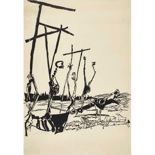 ERNST) COGHUF (EIGTL. STOCKER : Kriegselend (DOBIASCHOFSKY AUKTIONEN AG)