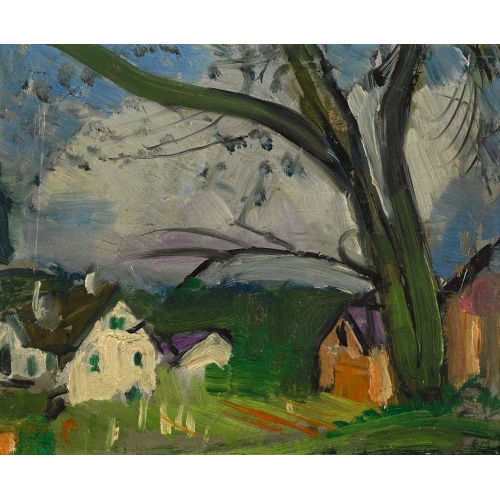 ERNST MORGENTHALER : 'Kleine Landschaft' (DOBIASCHOFSKY AUKTIONEN AG)