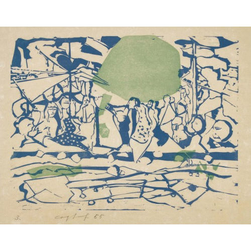 ERNST) COGHUF (EIGTL. STOCKER : Fig�rliche Komposition (DOBIASCHOFSKY AUKTIONEN AG)