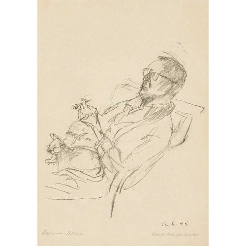 ERNST MORGENTHALER : 'Hermann Hesse' (DOBIASCHOFSKY AUKTIONEN AG)