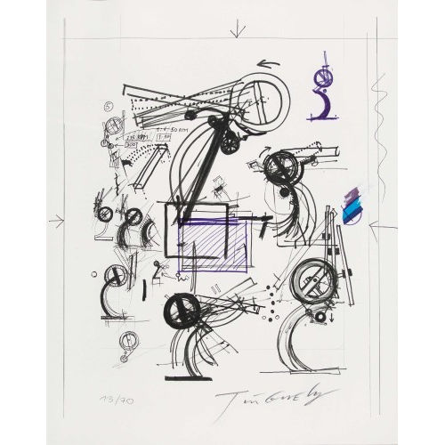 JEAN TINGUELY : R�derwerk (DOBIASCHOFSKY AUKTIONEN AG)