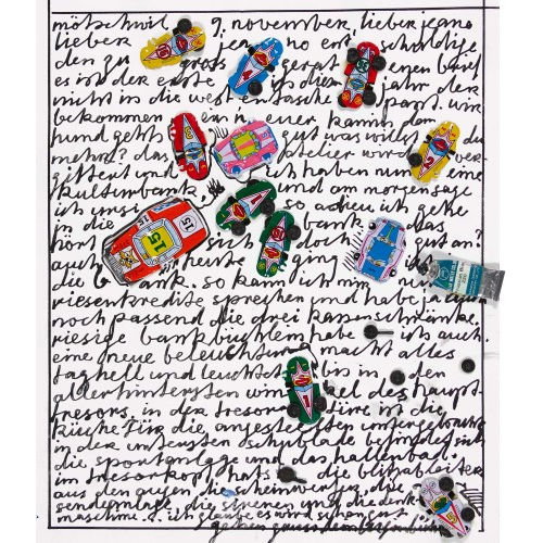 BERNHARD LUGINB�HL : 'Brief an Tinguely' (DOBIASCHOFSKY AUKTIONEN AG)