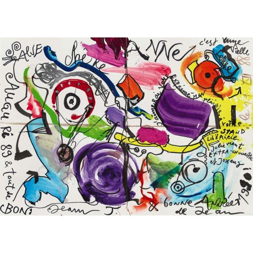 JEAN TINGUELY : 'Auguri 89' (DOBIASCHOFSKY AUKTIONEN AG)