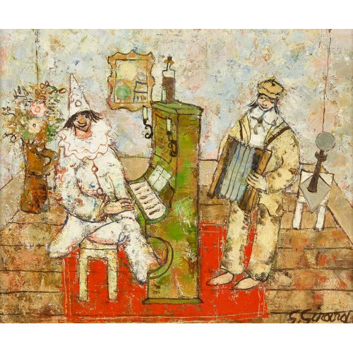 GEORGES GIRARD : 'Le duo' (DOBIASCHOFSKY AUKTIONEN AG)