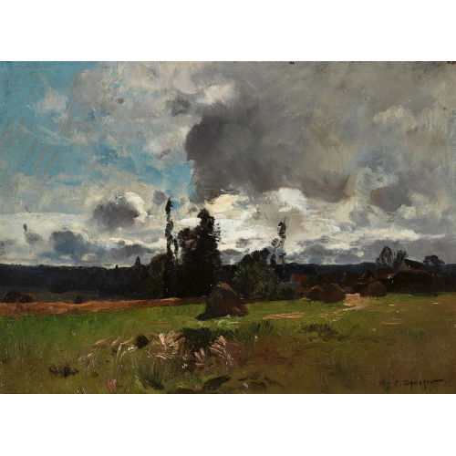 �MILE CHARLES DAMERON : Sommerliche Landschaft (DOBIASCHOFSKY AUKTIONEN AG)