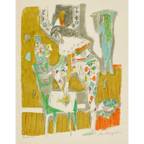 ALOIS CARIGIET : T�nzerin (DOBIASCHOFSKY AUKTIONEN AG)