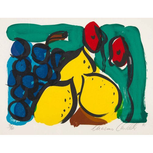 LUCIANO CASTELLI : Nature morte aux citrons (DOBIASCHOFSKY AUKTIONEN AG)