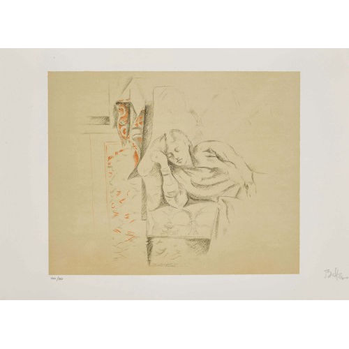 BALTHASAR) BALTHUS (EIGTL. KLOSSOWSKI DE ROLA : 'Dessins' (DOBIASCHOFSKY AUKTIONEN AG)