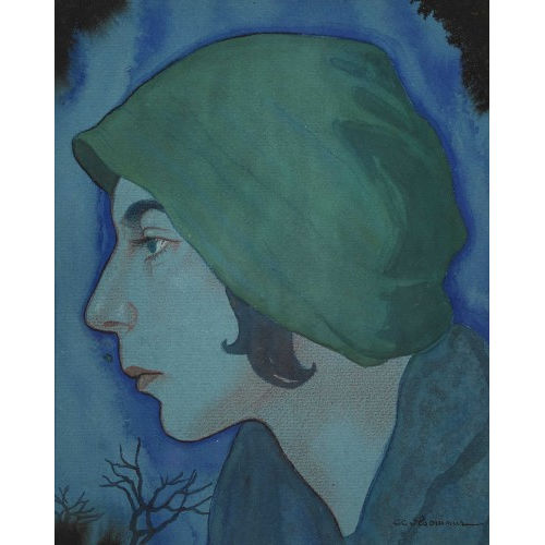 CHARLES-CLOS OLSOMMER : Jeune fille (DOBIASCHOFSKY AUKTIONEN AG)