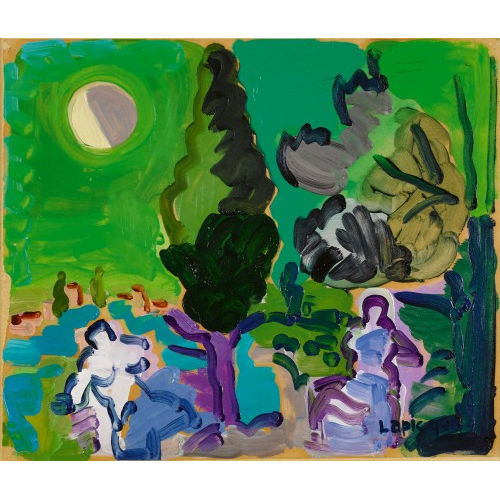 CHARLES LAPICQUE : 'Nuit romaine' (DOBIASCHOFSKY AUKTIONEN AG)