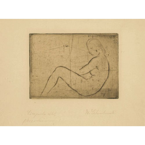 WILHELM LEHMBRUCK : 'Ruhendes M�dchen (Meeresstimmung)' (DOBIASCHOFSKY AUKTIONEN AG)