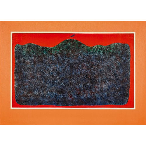 JAGDISH SWAMINATHAN : Untitled (Bird, Tree and Mountain Series) (DOBIASCHOFSKY AUKTIONEN AG)