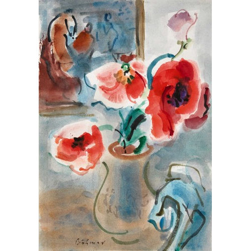 GUNTER B�HMER : 'Mohnblumen' (DOBIASCHOFSKY AUKTIONEN AG)