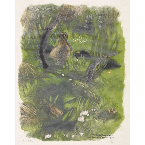 ROBERT HAINARD : 'B�cassine sous les ajoncs' (DOBIASCHOFSKY AUKTIONEN AG)