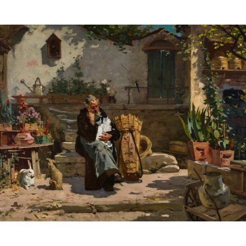 SIMON DURAND : 'Klosterhof' (DOBIASCHOFSKY AUKTIONEN AG)