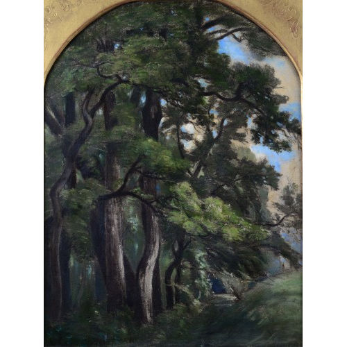 BARTH�LEMY MENN : Weg am Waldrand (DOBIASCHOFSKY AUKTIONEN AG)