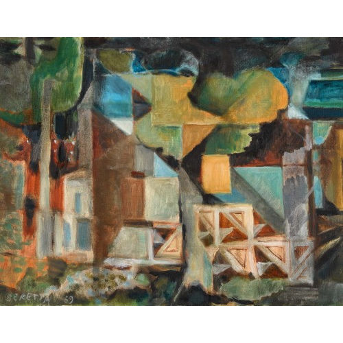 EMILIO MARIA BERETTA : 'La Villa' (DOBIASCHOFSKY AUKTIONEN AG)