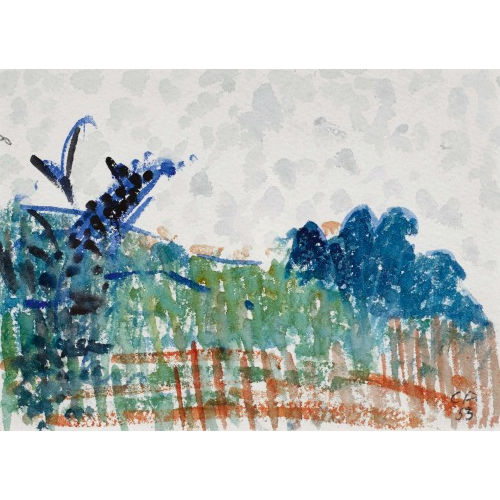 CUNO AMIET : Garten auf der Oschwand (DOBIASCHOFSKY AUKTIONEN AG)
