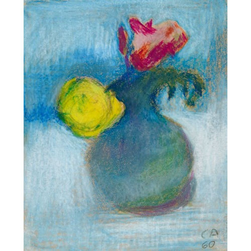 CUNO AMIET : Blumen in bauchiger Vase (DOBIASCHOFSKY AUKTIONEN AG)