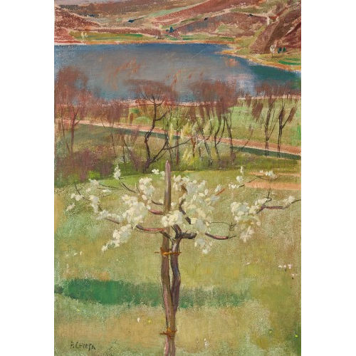 PIETRO CHIESA : 'Aprile' (DOBIASCHOFSKY AUKTIONEN AG)