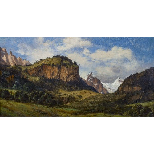 ALEXANDRE CALAME : Gebirgslandschaft (DOBIASCHOFSKY AUKTIONEN AG)