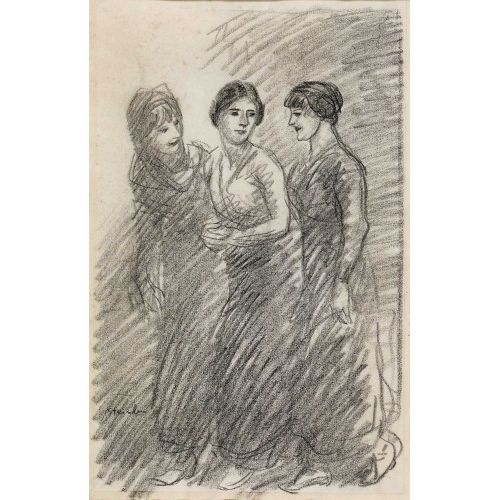 TH�OPHILE-ALEXANDRE STEINLEN : Trois femmes (DOBIASCHOFSKY AUKTIONEN AG)