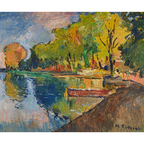 MAX ROBERT THEYNET : 'Plage Colombier' (DOBIASCHOFSKY AUKTIONEN AG)