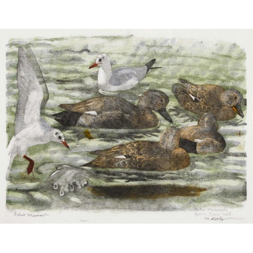 ROBERT HAINARD : 'Chipeaux et mouettes' (DOBIASCHOFSKY AUKTIONEN AG)