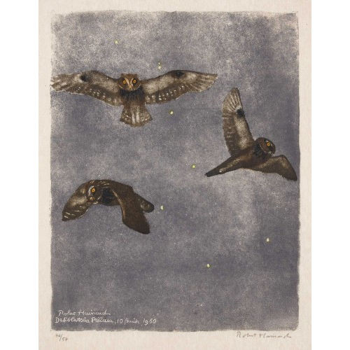 ROBERT HAINARD : 'Trois moyens-ducs et la Grande Ourse' (DOBIASCHOFSKY AUKTIONEN AG)