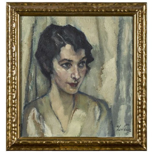 LEO PUTZ : Brustportr�t einer jungen Frau (DOBIASCHOFSKY AUKTIONEN AG)