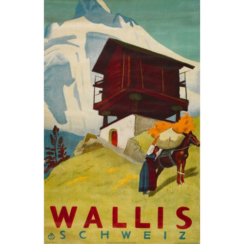 ERICH HERM�S : 'Wallis Schweiz' (DOBIASCHOFSKY AUKTIONEN AG)