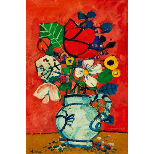 PAUL AIZPIRI : Bouquet de fleurs (DOBIASCHOFSKY AUKTIONEN AG)