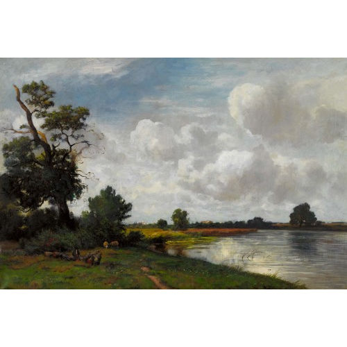 OTTO FR�LICHER : 'Uferlandschaft' (DOBIASCHOFSKY AUKTIONEN AG)