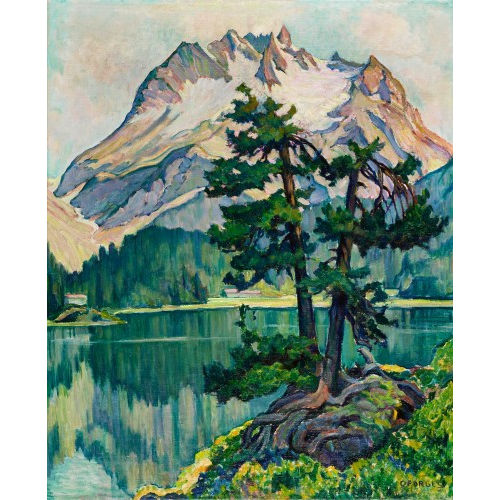 CLARA PORGES : Lago di Cavloccio mit Pizzi dei Rossi (DOBIASCHOFSKY AUKTIONEN AG)