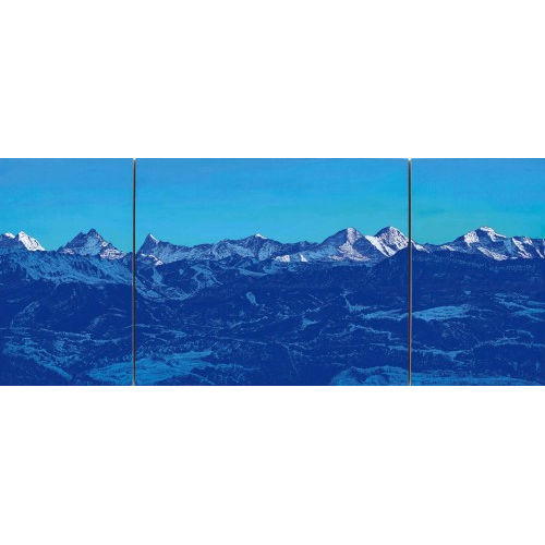 THOMAS SEILNACHT : Berner Alpenpanorama. Triptychon (DOBIASCHOFSKY AUKTIONEN AG)