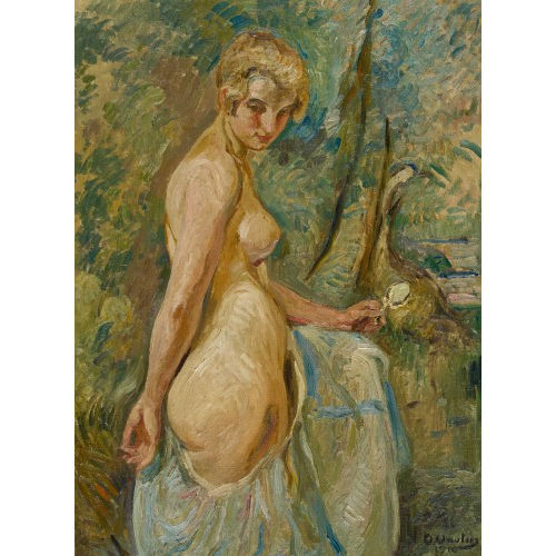OTTO VAUTIER : 'La Toilette' (DOBIASCHOFSKY AUKTIONEN AG)