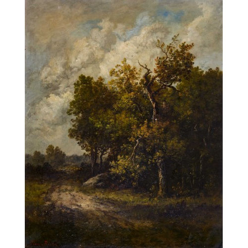 L�ON RICHET : Environ de Fontainebleau (DOBIASCHOFSKY AUKTIONEN AG)