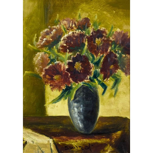 ANDR� JEAN EVARD : Blumenstrauss in Vase (DOBIASCHOFSKY AUKTIONEN AG)