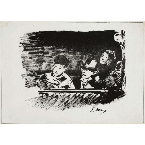 DOUARD MANET : 'Au Paradis' (DOBIASCHOFSKY AUKTIONEN AG)