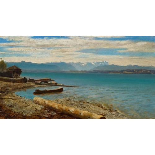 JOHANN GOTTFRIED STEFFAN : 'Starnbergersee' (DOBIASCHOFSKY AUKTIONEN AG)